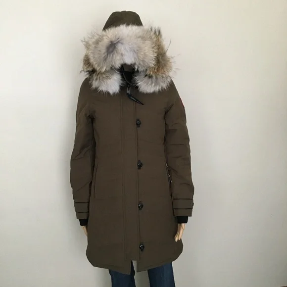 Canada Goose Loretta Military Green Women's Parka Size XS
